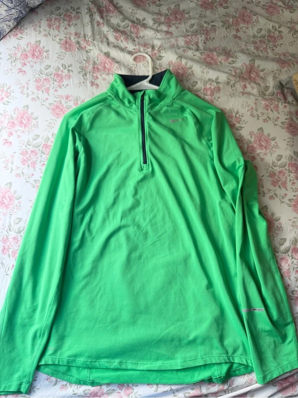 Nike Kids Bright Green Joggers with Reflective Swoosh